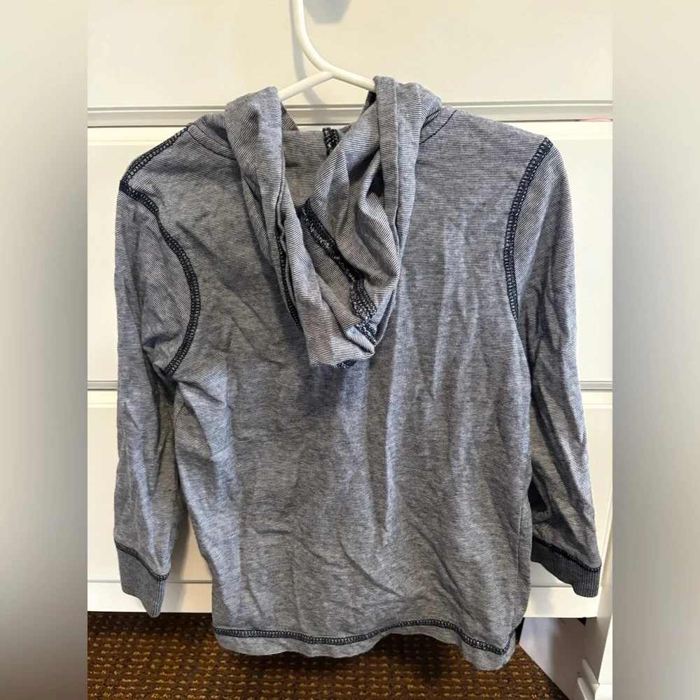 Gymboree Gray Hooded Sweatshirt for Kids
